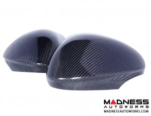 Maserati Grecale Mirror Covers - Carbon Fiber - Caps - Feroce Carbon